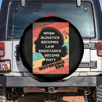 When Injustice Becomes Law Resistance Becomes Duty Spare Tire Cover Political Protest Feminist RGB - Wonder Print Shop