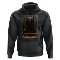 Tarot Card RBG Hoodie When Injustice Becomes Law Resistance Becomes Duty - Wonder Print Shop