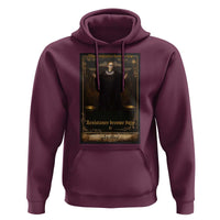Tarot Card RBG Hoodie When Injustice Becomes Law Resistance Becomes Duty - Wonder Print Shop