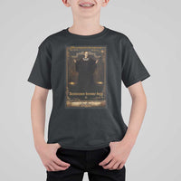 Tarot Card RBG T Shirt For Kid When Injustice Becomes Law Resistance Becomes Duty - Wonder Print Shop