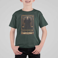 Tarot Card RBG T Shirt For Kid When Injustice Becomes Law Resistance Becomes Duty - Wonder Print Shop