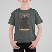 Tarot Card RBG T Shirt For Kid When Injustice Becomes Law Resistance Becomes Duty - Wonder Print Shop