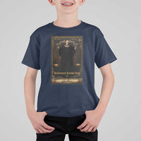 Tarot Card RBG T Shirt For Kid When Injustice Becomes Law Resistance Becomes Duty - Wonder Print Shop