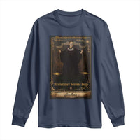 Tarot Card RBG Long Sleeve Shirt When Injustice Becomes Law Resistance Becomes Duty - Wonder Print Shop