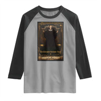 Tarot Card RBG Raglan Shirt When Injustice Becomes Law Resistance Becomes Duty - Wonder Print Shop