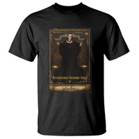 Tarot Card RBG T Shirt When Injustice Becomes Law Resistance Becomes Duty - Wonder Print Shop