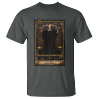 Tarot Card RBG T Shirt When Injustice Becomes Law Resistance Becomes Duty - Wonder Print Shop