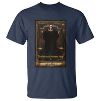 Tarot Card RBG T Shirt When Injustice Becomes Law Resistance Becomes Duty - Wonder Print Shop