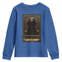Tarot Card RBG Youth Sweatshirt When Injustice Becomes Law Resistance Becomes Duty - Wonder Print Shop