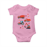 Excavator Construction Baby Onesie Car Tractor Truck Lovers - Wonder Print Shop
