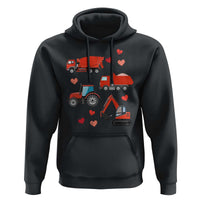 Excavator Construction Hoodie Car Tractor Truck Lovers - Wonder Print Shop