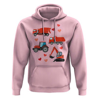 Excavator Construction Hoodie Car Tractor Truck Lovers - Wonder Print Shop