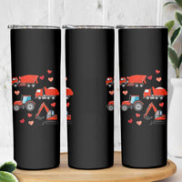 Excavator Construction Skinny Tumbler Car Tractor Truck Lovers - Wonder Print Shop