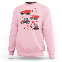 Excavator Construction Sweatshirt Car Tractor Truck Lovers - Wonder Print Shop