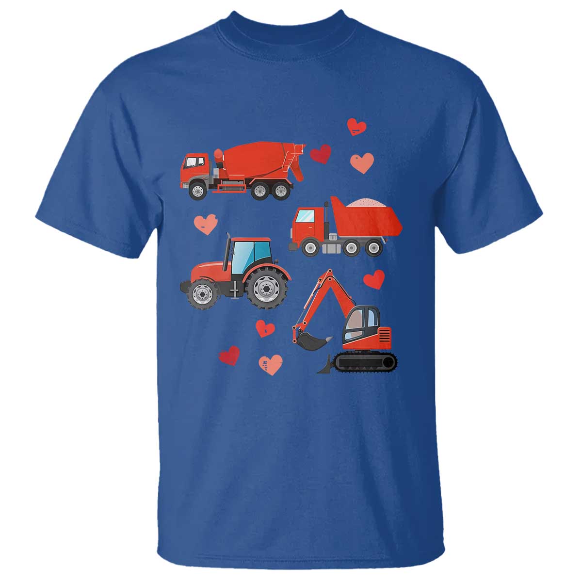 Excavator Construction T Shirt Car Tractor Truck Lovers - Wonder Print Shop