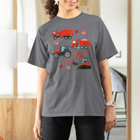 Excavator Construction T Shirt For Women Car Tractor Truck Lovers - Wonder Print Shop