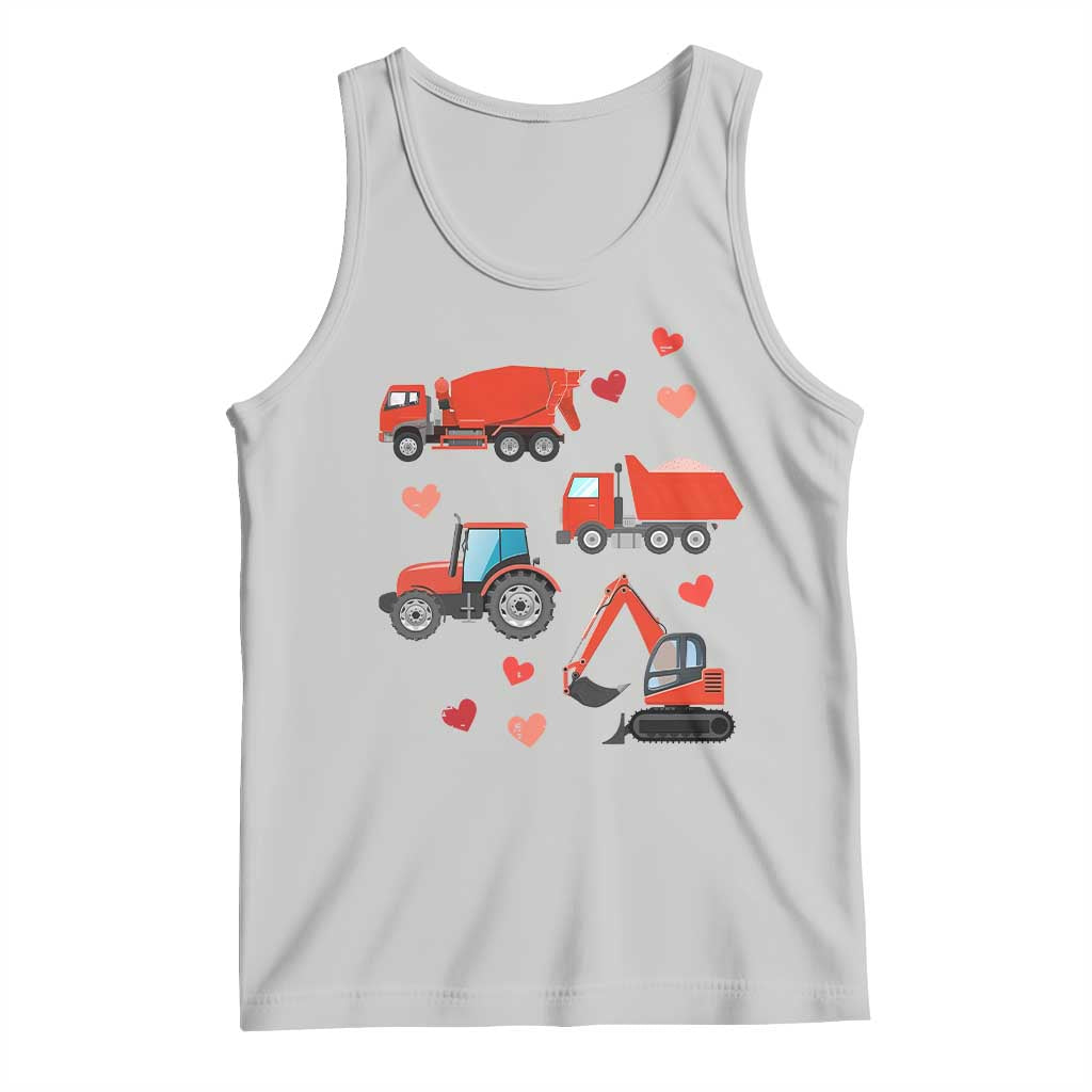 Excavator Construction Tank Top Car Tractor Truck Lovers - Wonder Print Shop