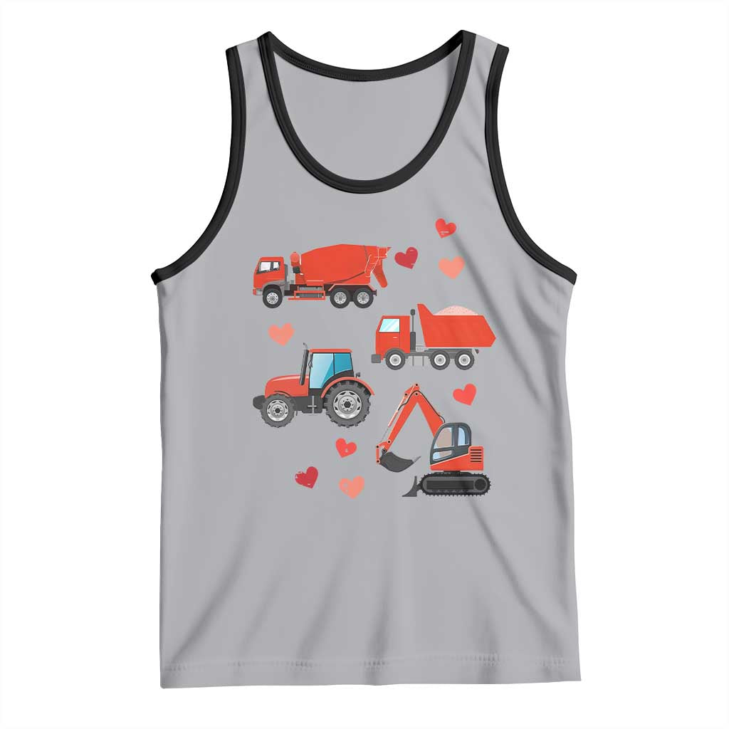 Excavator Construction Tank Top Car Tractor Truck Lovers - Wonder Print Shop