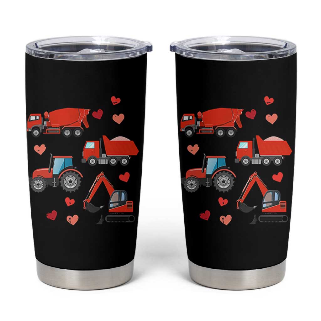 Excavator Construction Tumbler Cup Car Tractor Truck Lovers - Wonder Print Shop