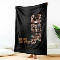 92 Percent Black Woman Power Throw Blanket 92 Percent Melanin Girls - Wonder Print Shop