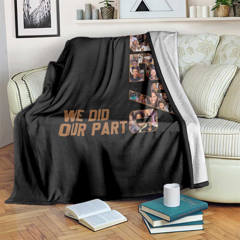 92 Percent Black Woman Power Throw Blanket 92 Percent Melanin Girls - Wonder Print Shop