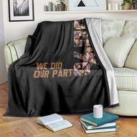 92 Percent Black Woman Power Throw Blanket 92 Percent Melanin Girls - Wonder Print Shop