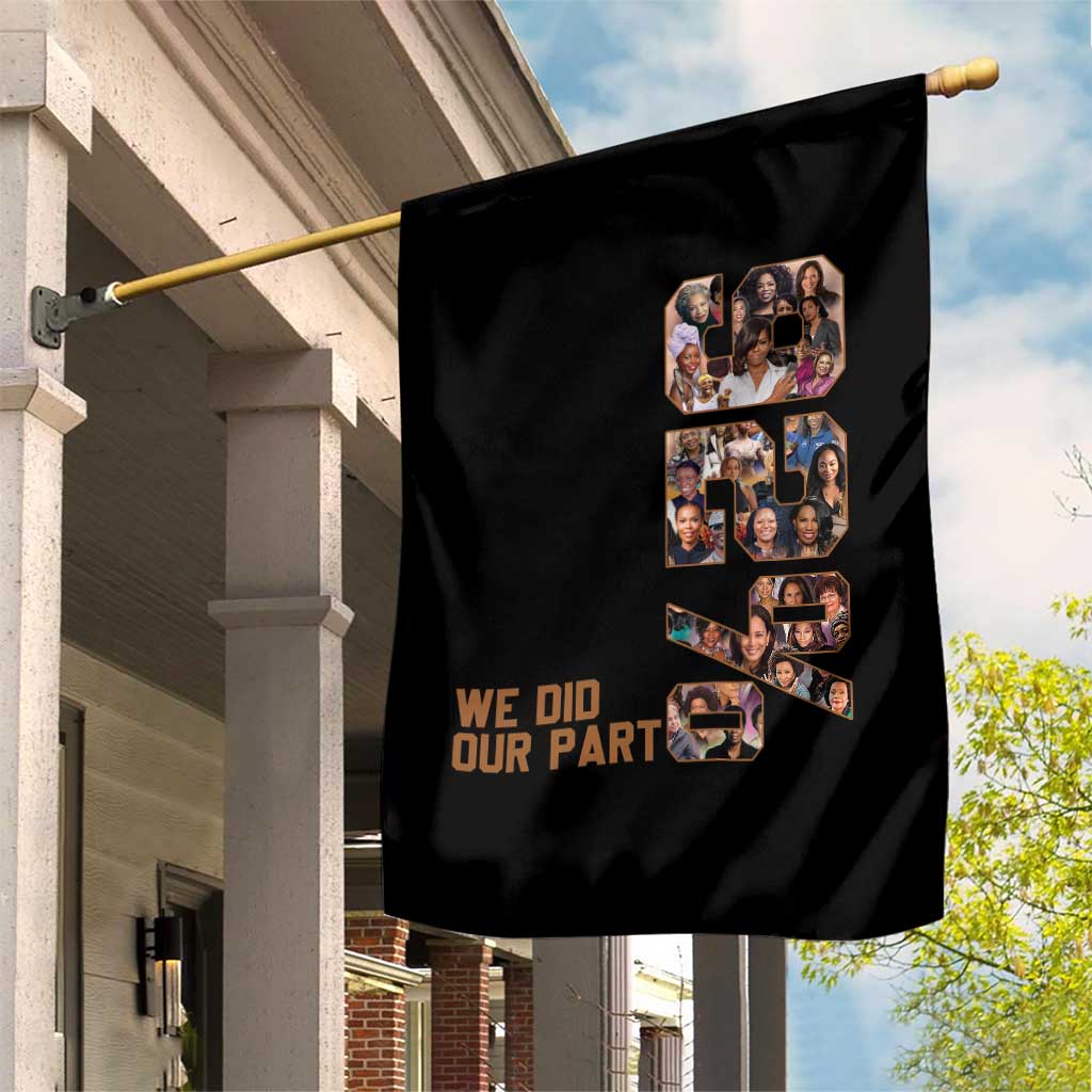 92 Percent Black Woman Power Garden Flag 92 Percent Melanin Girls - Wonder Print Shop