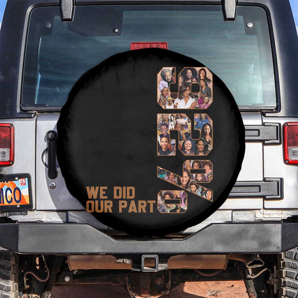 92 Percent Black Woman Power Spare Tire Cover 92 Percent Melanin Girls - Wonder Print Shop
