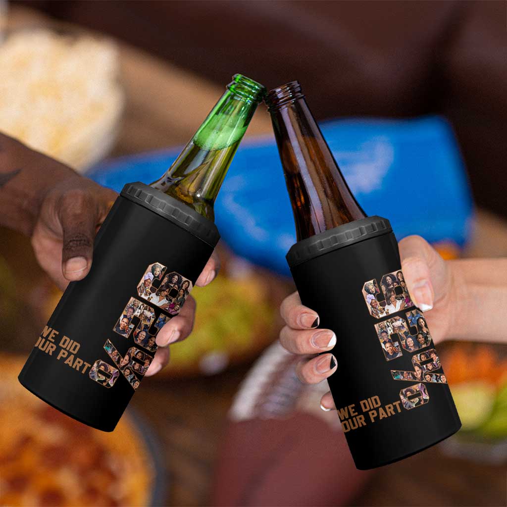 92 Percent Black Woman Power 4 in 1 Can Cooler Tumbler 92 Percent Melanin Girls - Wonder Print Shop