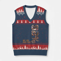 92 Percent Black Woman Power V-Neck Knit Sweater Vest 92 Percent Melanin Girls - Wonder Print Shop