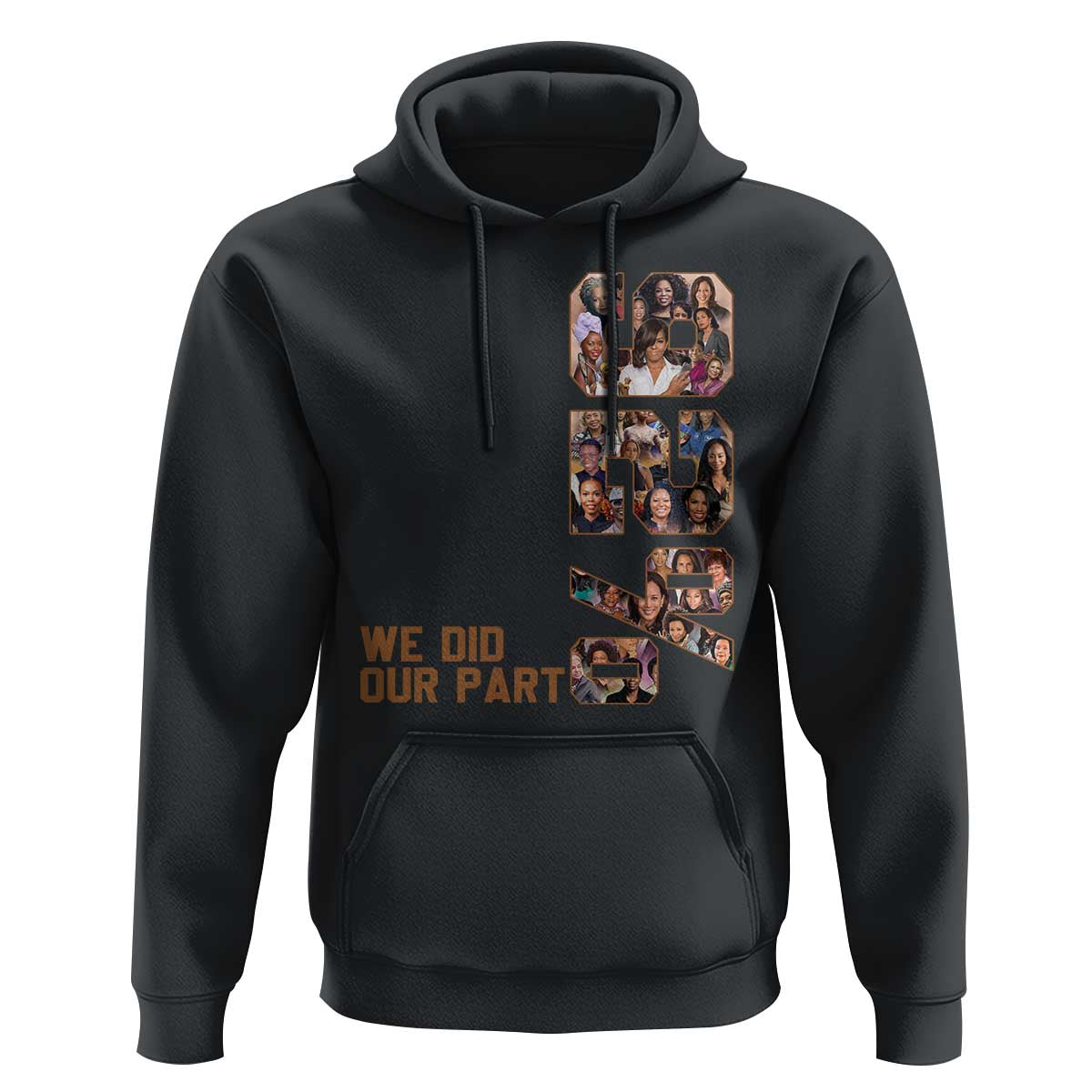 92 Percent Black Woman Power Hoodie 92 Percent Melanin Girls - Wonder Print Shop