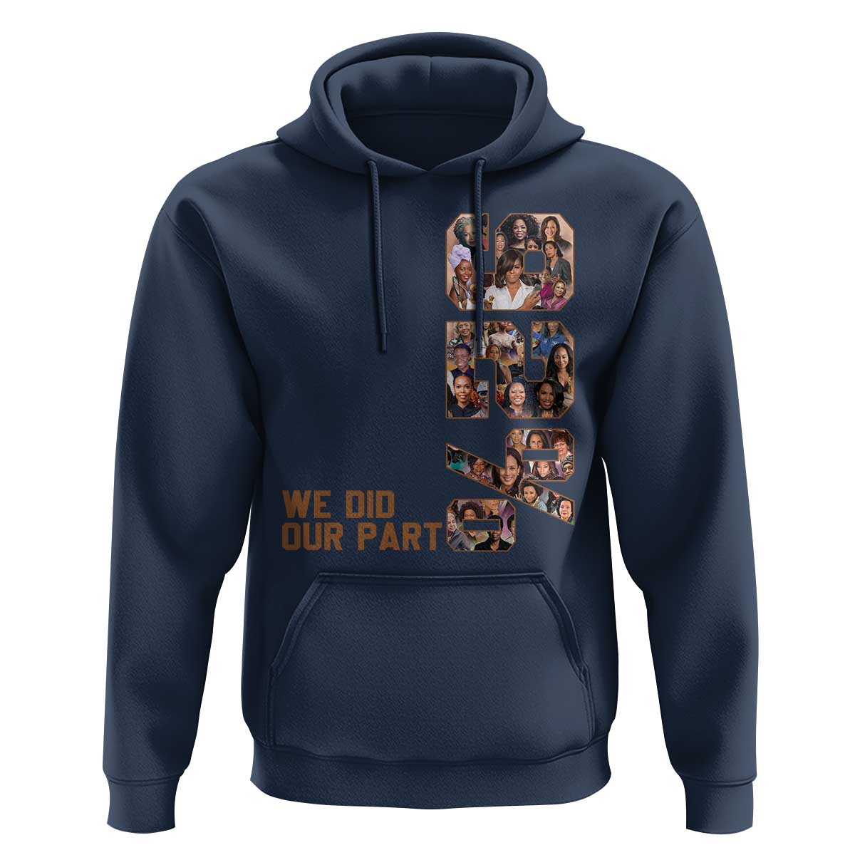 92 Percent Black Woman Power Hoodie 92 Percent Melanin Girls - Wonder Print Shop
