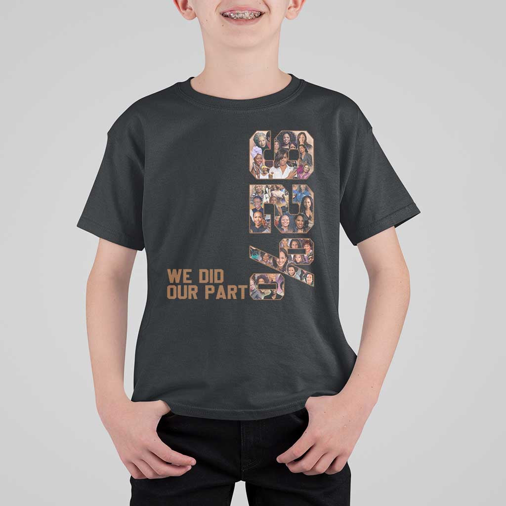 92 Percent Black Woman Power T Shirt For Kid 92 Percent Melanin Girls - Wonder Print Shop