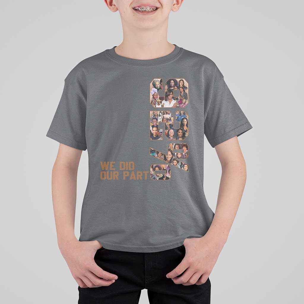 92 Percent Black Woman Power T Shirt For Kid 92 Percent Melanin Girls - Wonder Print Shop