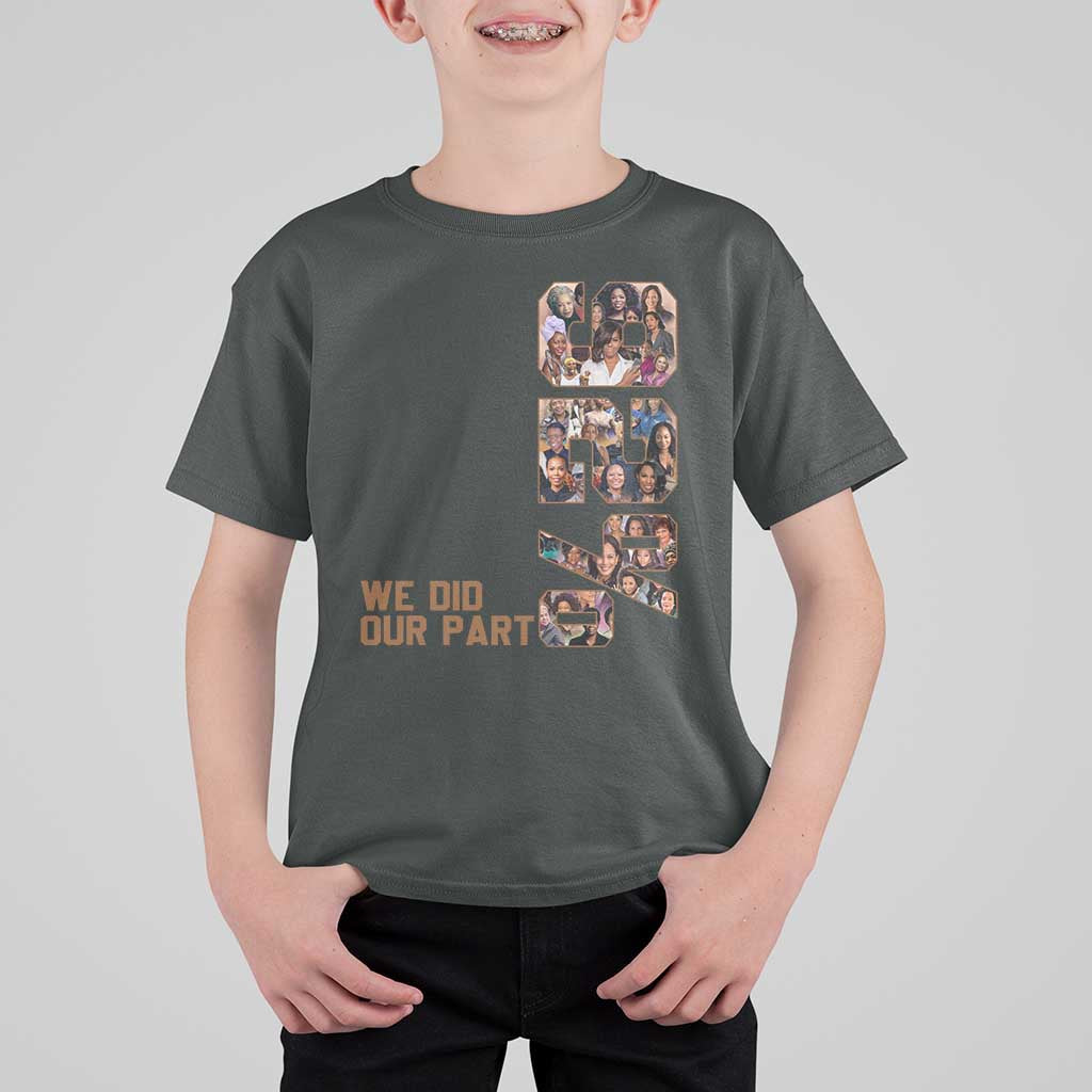 92 Percent Black Woman Power T Shirt For Kid 92 Percent Melanin Girls - Wonder Print Shop