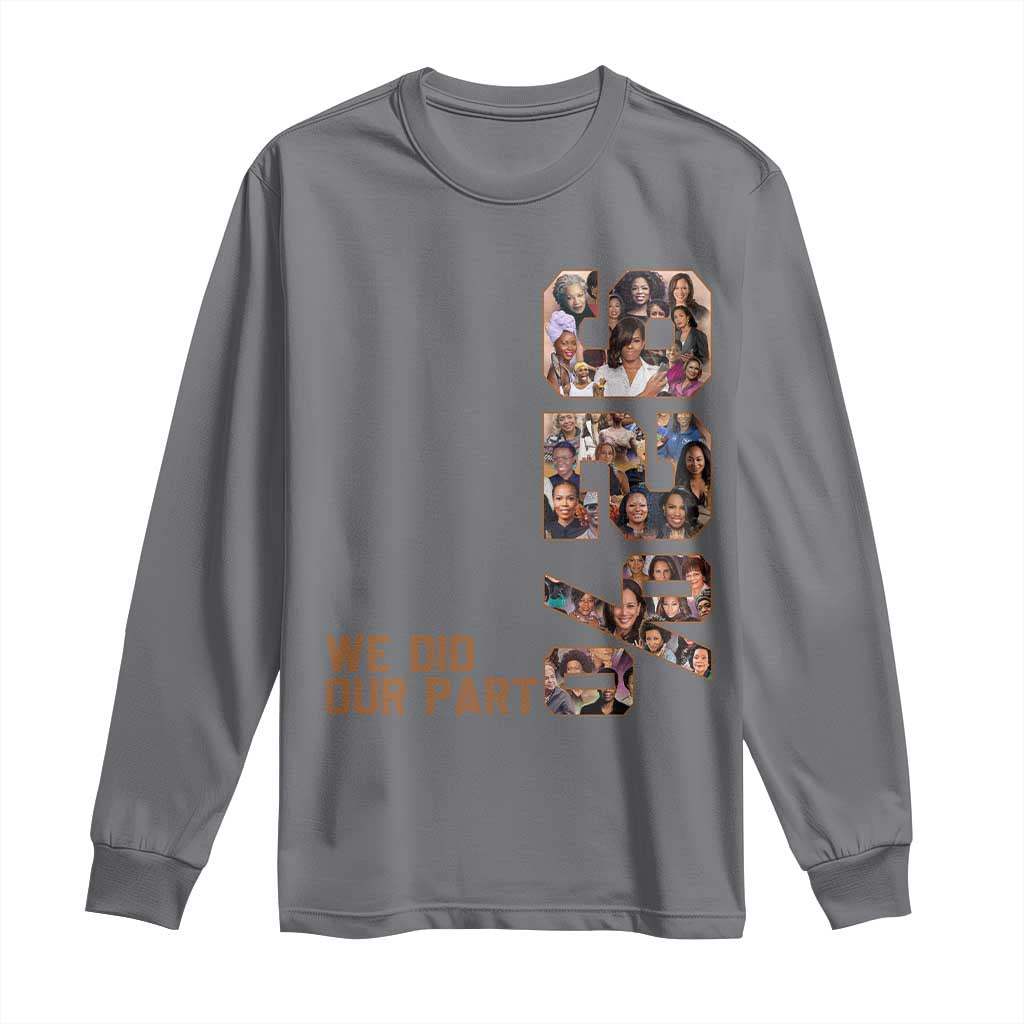92 Percent Black Woman Power Long Sleeve Shirt 92 Percent Melanin Girls - Wonder Print Shop