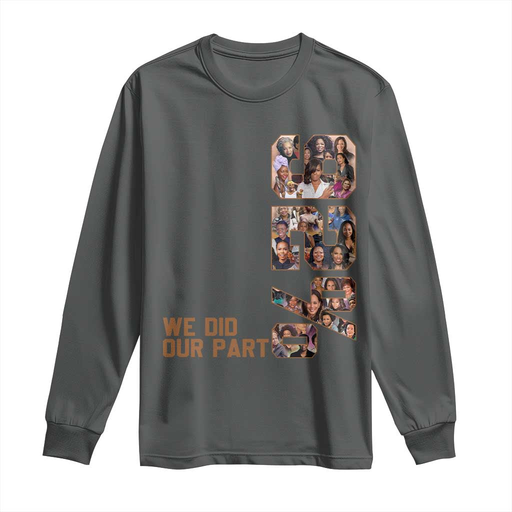 92 Percent Black Woman Power Long Sleeve Shirt 92 Percent Melanin Girls - Wonder Print Shop