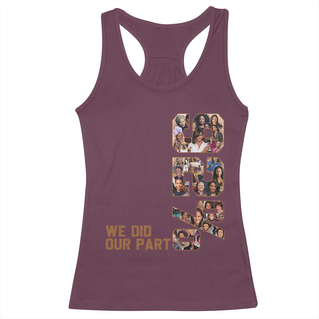 92 Percent Black Woman Power Racerback Tank Top 92 Percent Melanin Girls - Wonder Print Shop