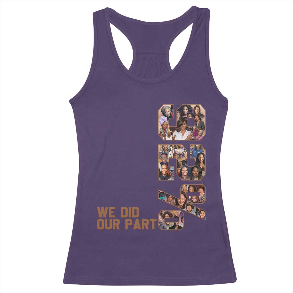 92 Percent Black Woman Power Racerback Tank Top 92 Percent Melanin Girls - Wonder Print Shop