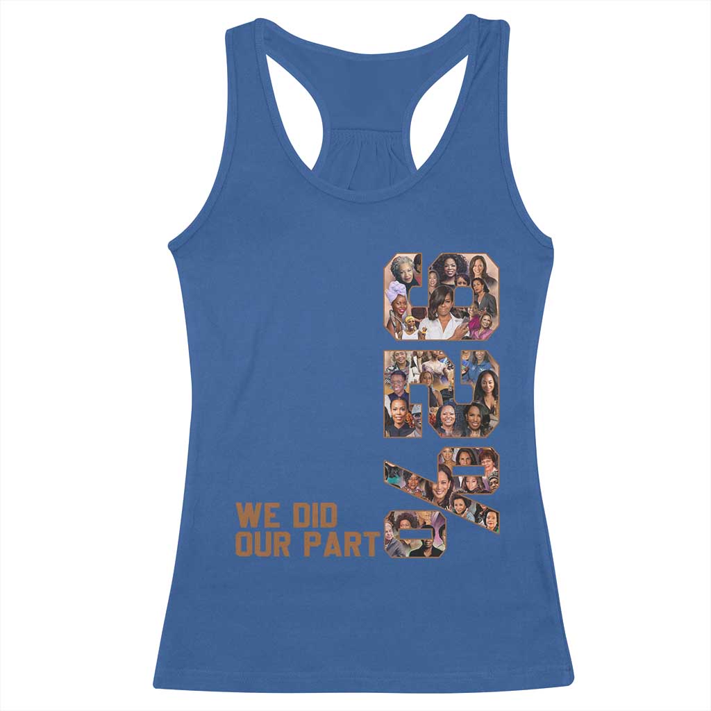 92 Percent Black Woman Power Racerback Tank Top 92 Percent Melanin Girls - Wonder Print Shop
