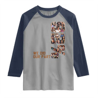 92 Percent Black Woman Power Raglan Shirt 92 Percent Melanin Girls - Wonder Print Shop