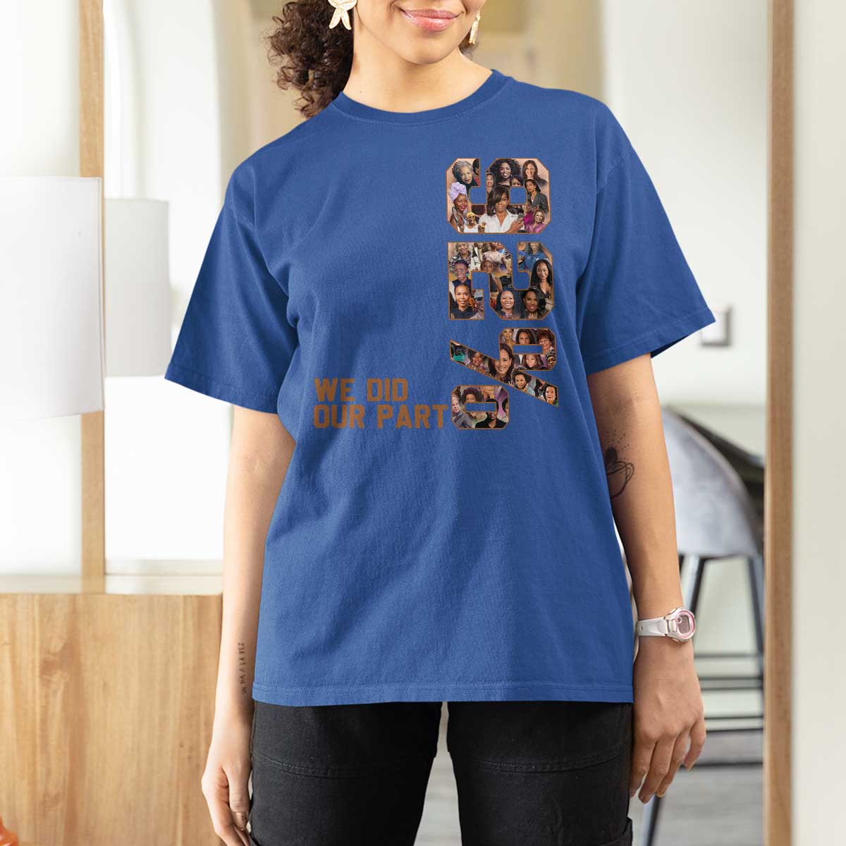 92 Percent Black Woman Power T Shirt For Women 92 Percent Melanin Girls - Wonder Print Shop