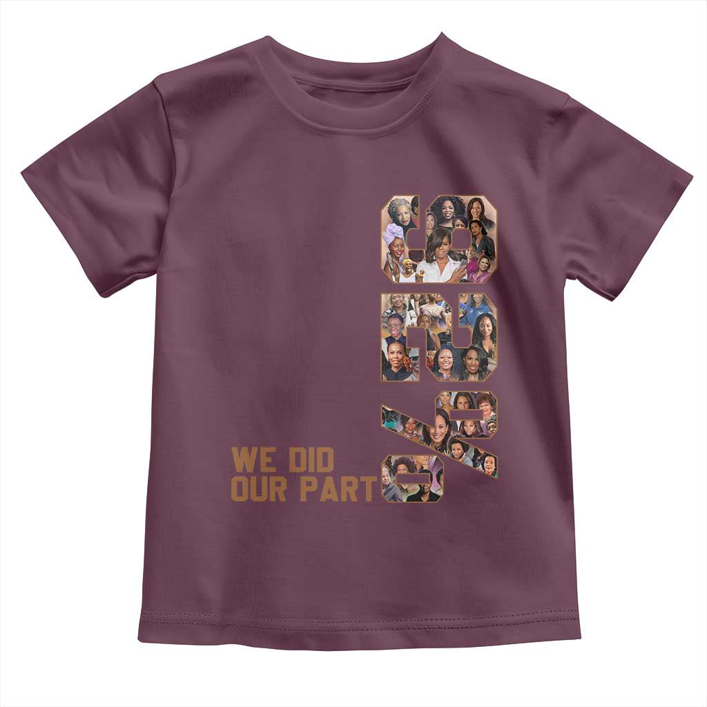 92 Percent Black Woman Power Toddler T Shirt 92 Percent Melanin Girls - Wonder Print Shop