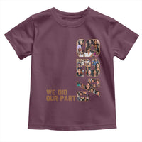 92 Percent Black Woman Power Toddler T Shirt 92 Percent Melanin Girls - Wonder Print Shop