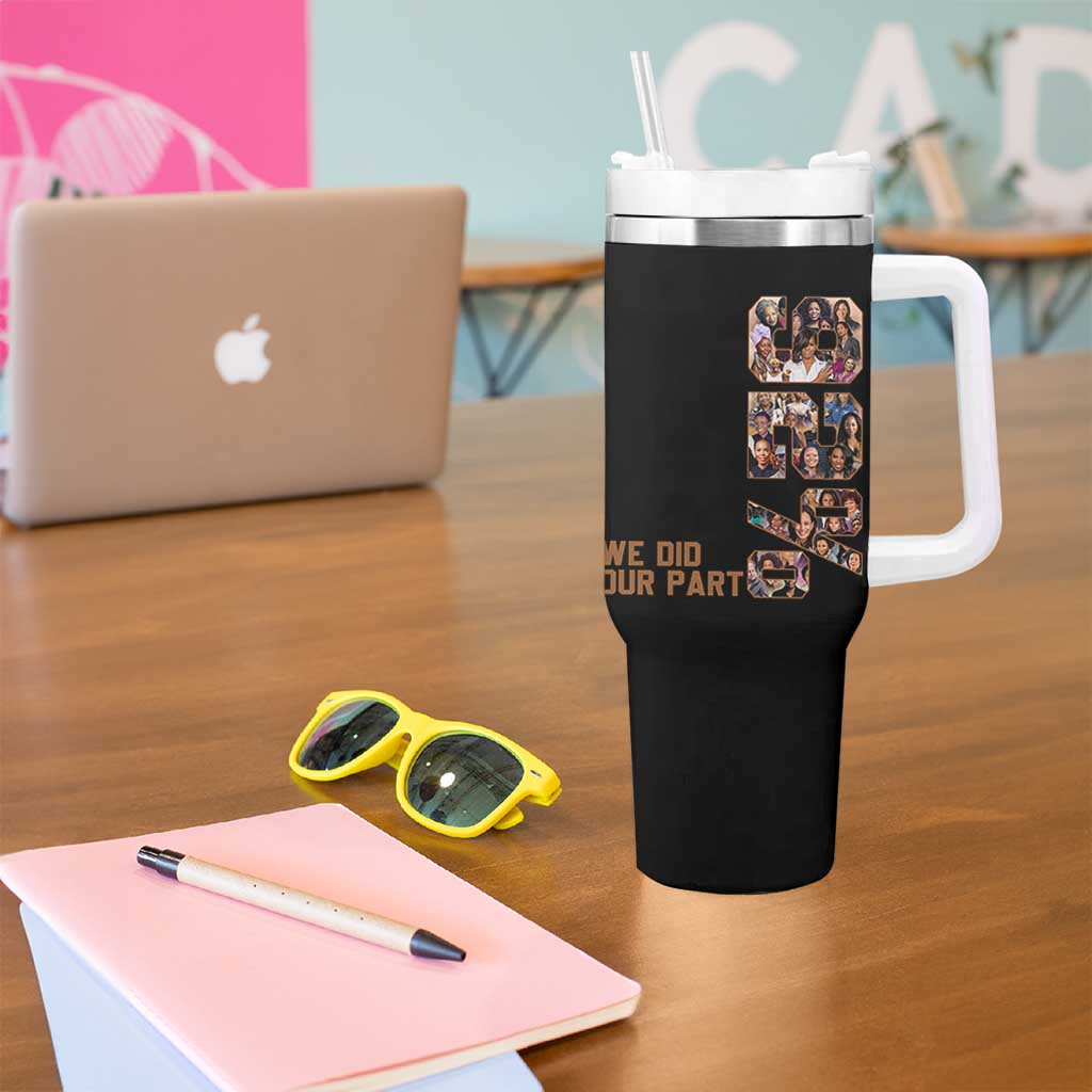 92 Percent Black Woman Power Tumbler With Handle 92 Percent Melanin Girls - Wonder Print Shop