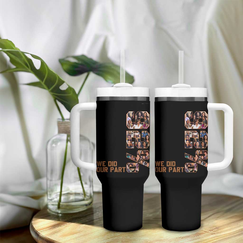 92 Percent Black Woman Power Tumbler With Handle 92 Percent Melanin Girls - Wonder Print Shop