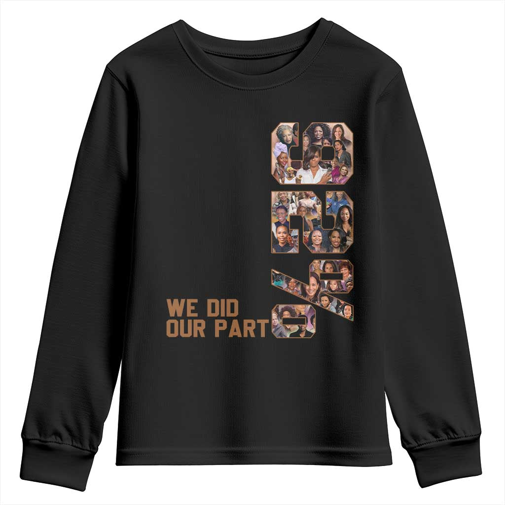 92 Percent Black Woman Power Youth Sweatshirt 92 Percent Melanin Girls - Wonder Print Shop
