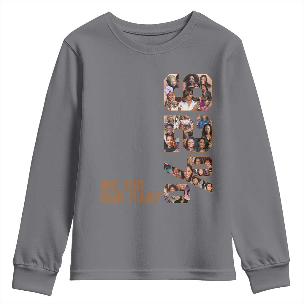 92 Percent Black Woman Power Youth Sweatshirt 92 Percent Melanin Girls - Wonder Print Shop