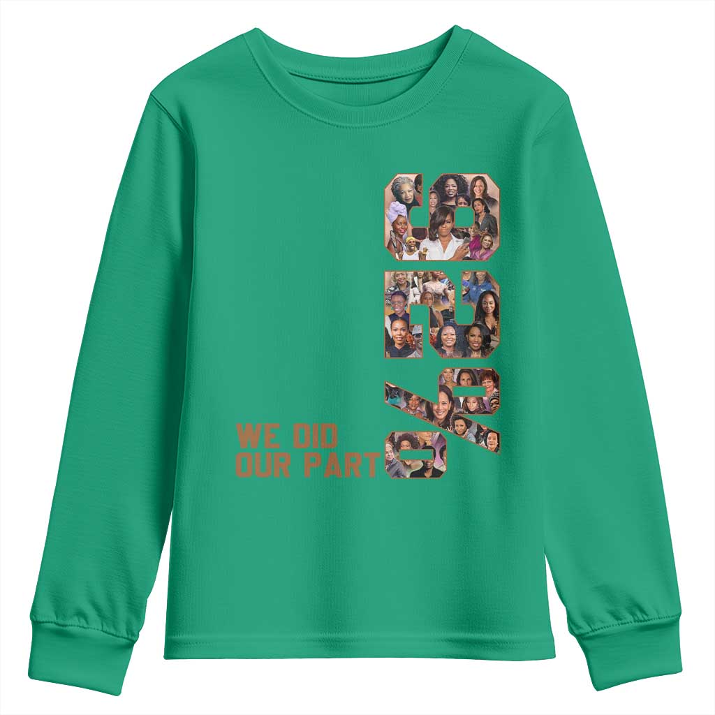 92 Percent Black Woman Power Youth Sweatshirt 92 Percent Melanin Girls - Wonder Print Shop