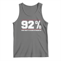 92 Percent Black Woman Power Tank Top 92% Our Unity Is Our Strength